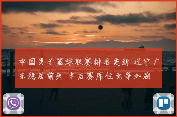 中国男子篮球联赛排名更新 辽宁广东稳居前列 季后赛席位竞争加剧